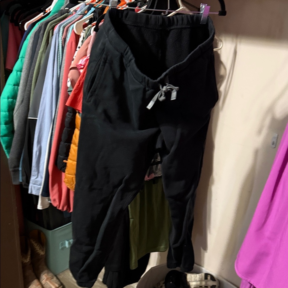 Figs Black Jogger Pants